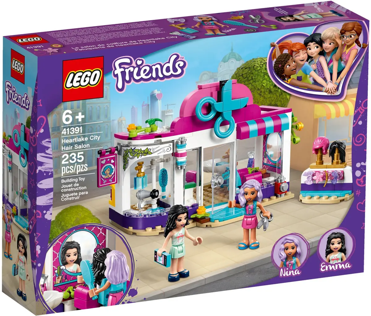 LEGO Friends 41391 Heartlake City Hair Salon set, image 2