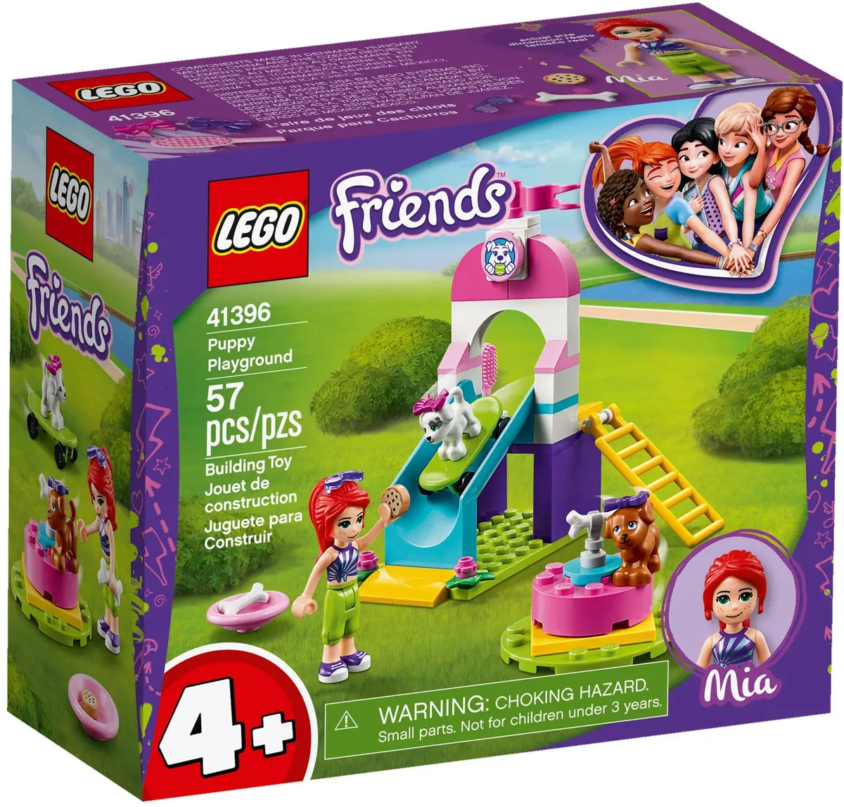 LEGO Friends 41396 Puppy Playground set, image 2