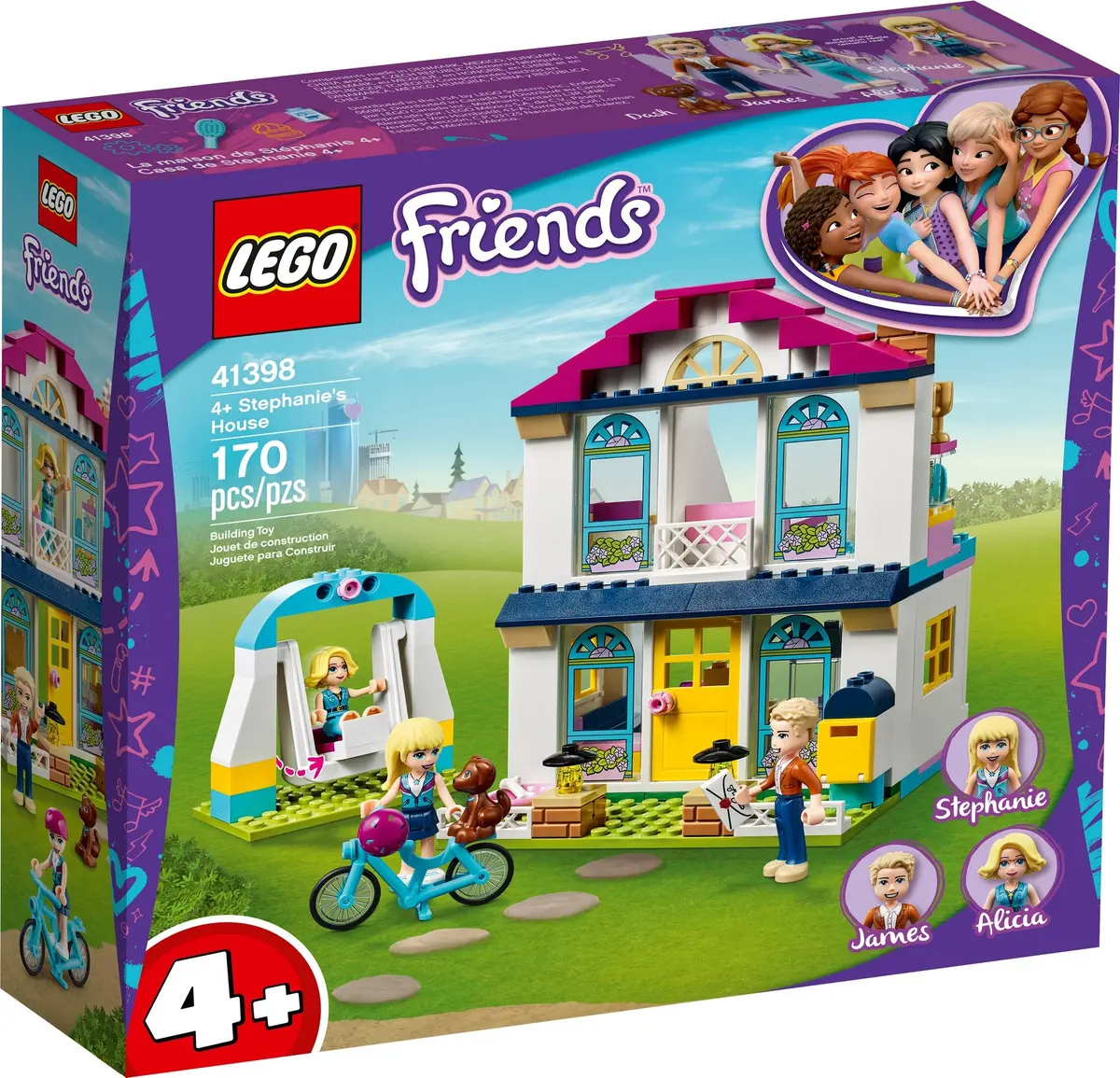 LEGO Friends 41398 Stephanie's House set, image 2