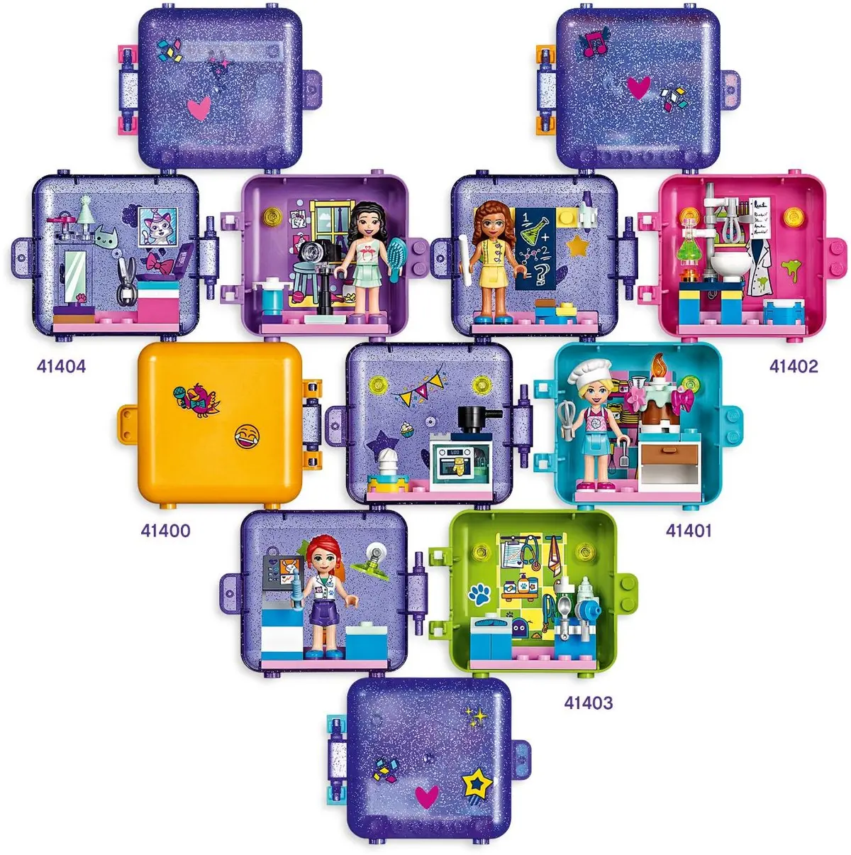 LEGO Friends 41400 Andrea's Play Cube set, image 4