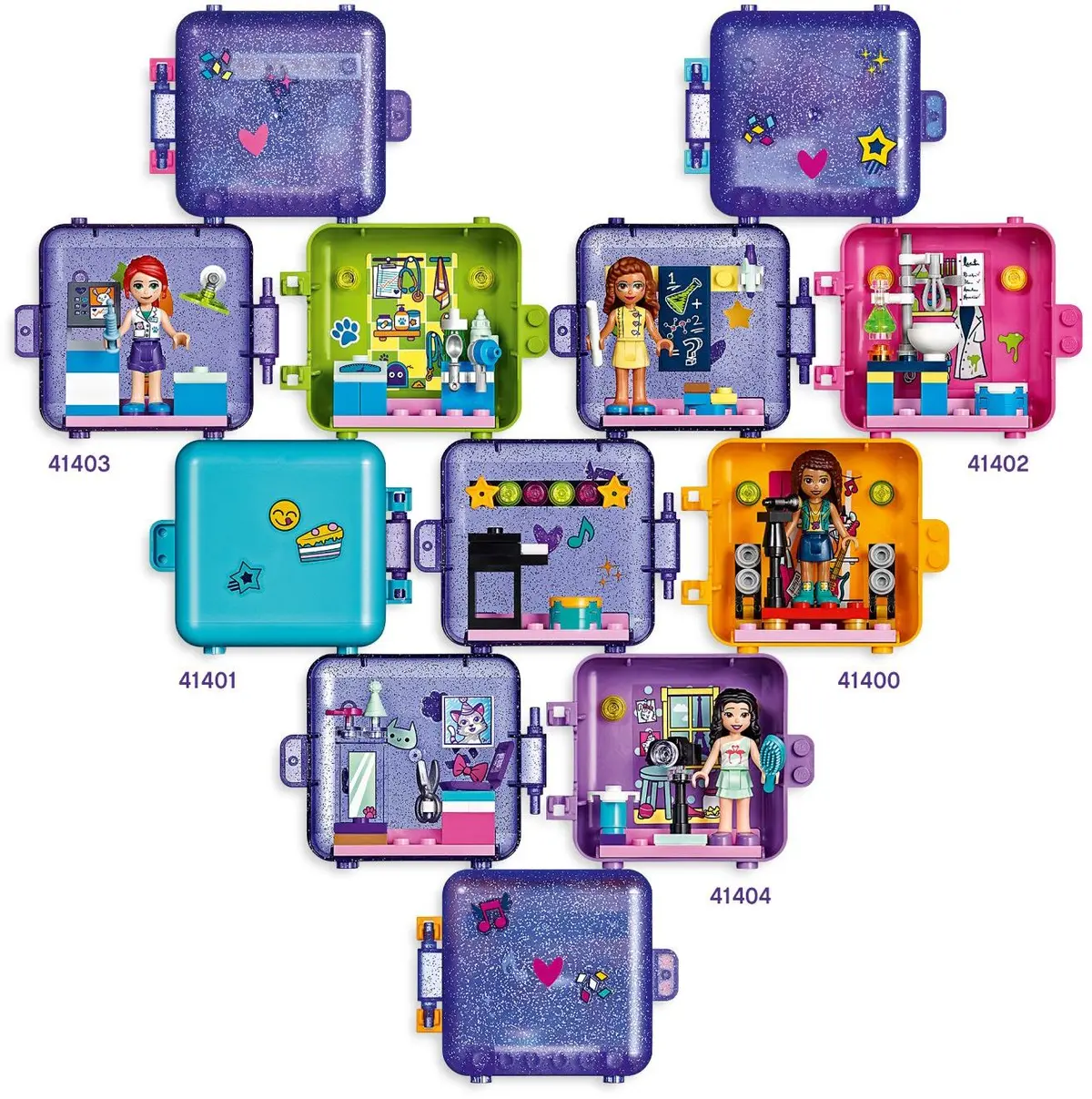 LEGO Friends 41401 Stephanie's Play Cube set, image 4