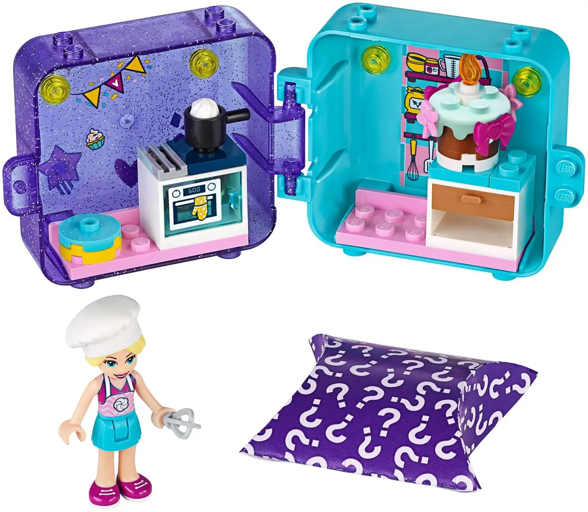 LEGO Friends 41401 Stephanie's Play Cube set
