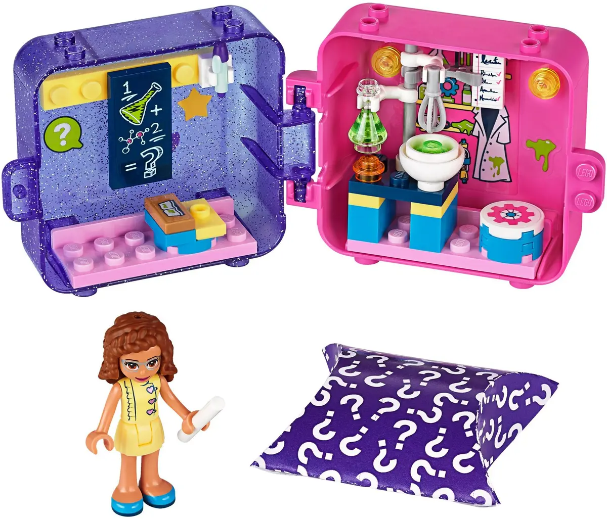 LEGO Friends 41402 Olivia's Play Cube set