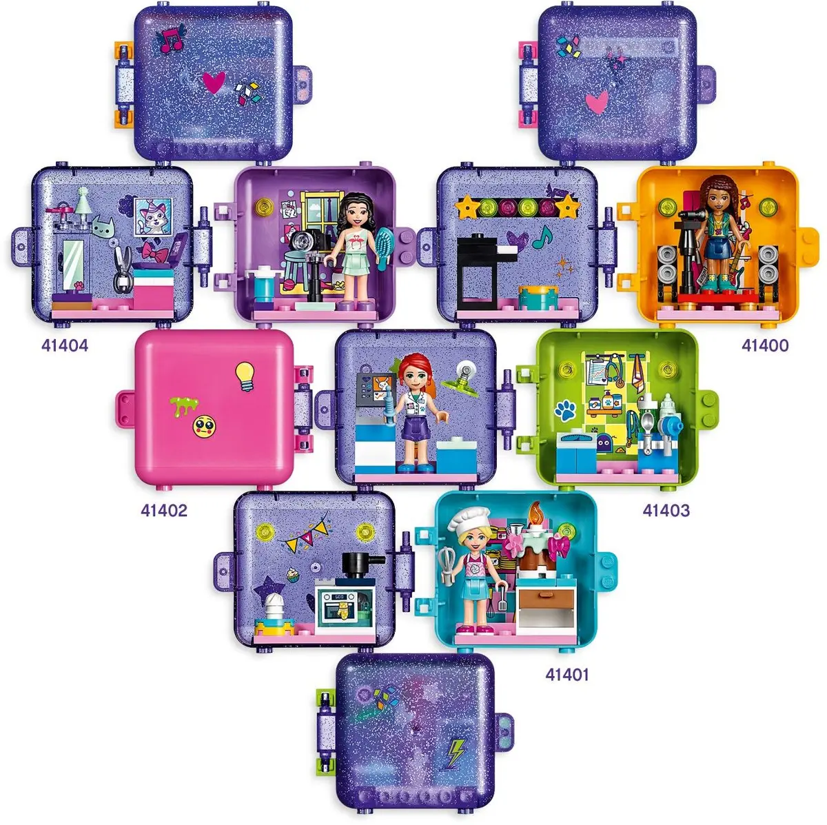 LEGO Friends 41402 Olivia's Play Cube set, image 4