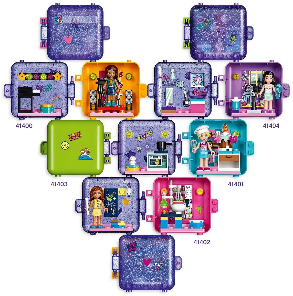 LEGO Friends 41403 Mia's Play Cube set, image 4