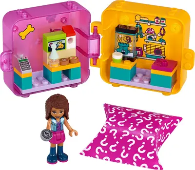 LEGO Friends 41405 Andrea's Shopping Play Cube set