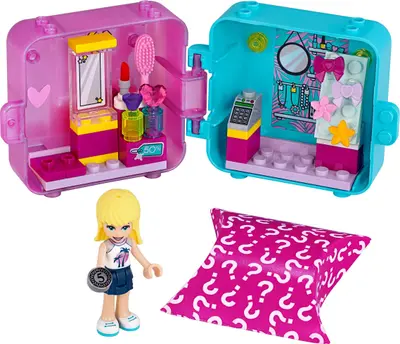 LEGO Friends 41406 Stephanie's Shopping Play Cube set