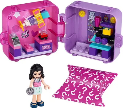 LEGO Friends 41409 Emma's Shopping Play Cube set