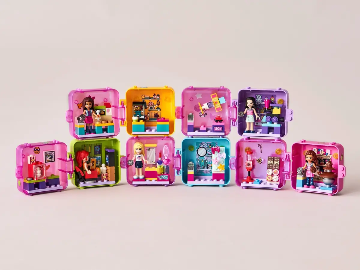 LEGO Friends 41409 Emma's Shopping Play Cube set, image 8