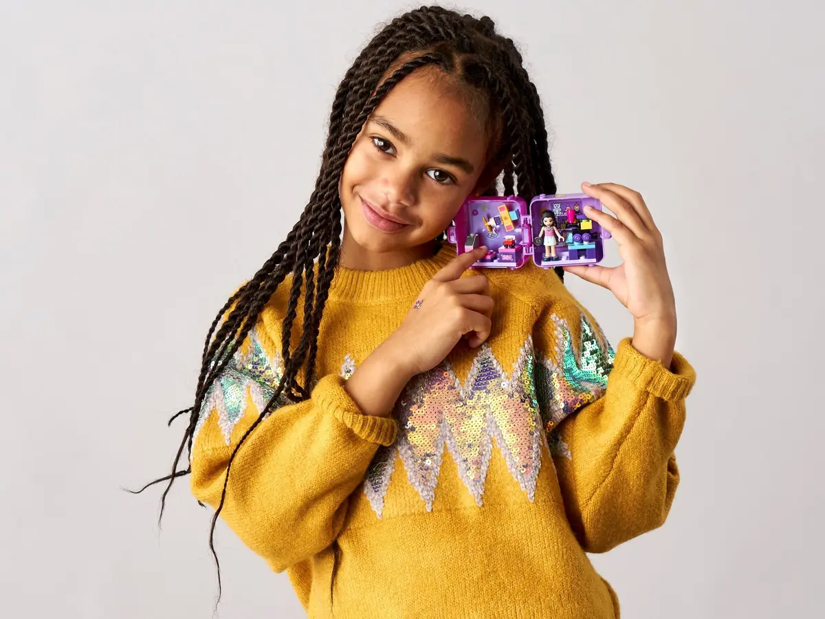 LEGO Friends 41409 Emma's Shopping Play Cube set, image 6