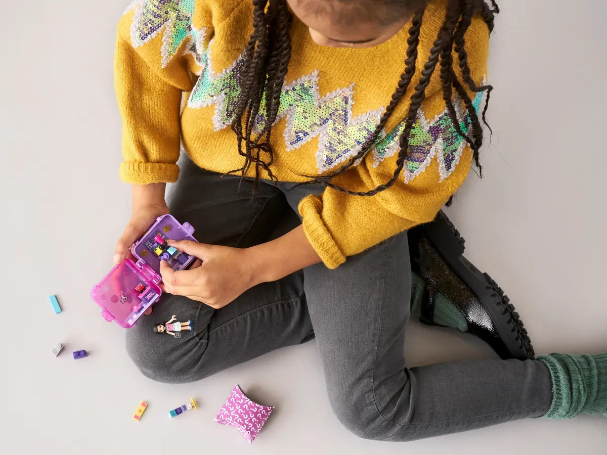 LEGO Friends 41409 Emma's Shopping Play Cube set, image 5