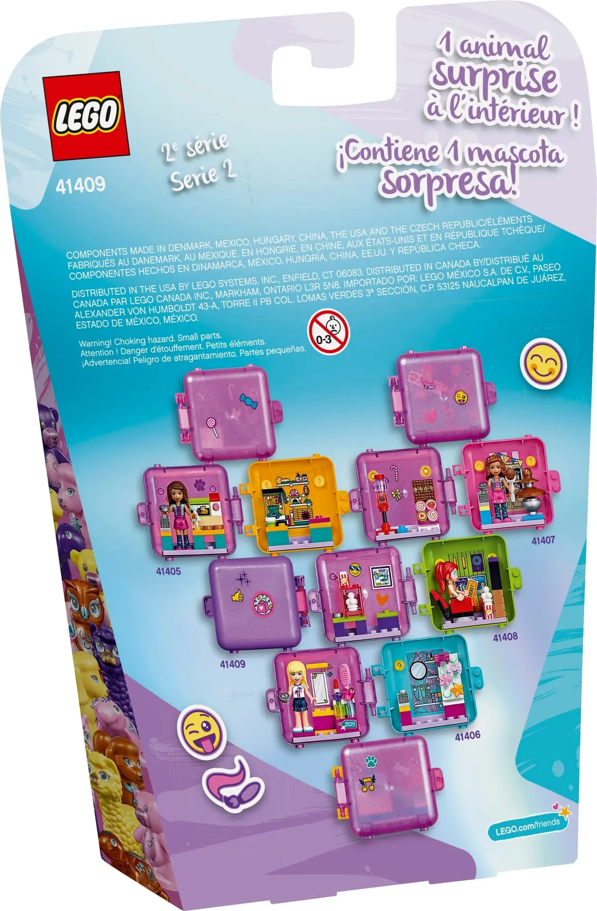 LEGO Friends 41409 Emma's Shopping Play Cube set, image 4