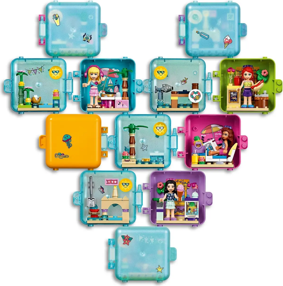 LEGO Friends 41410 Andrea's Summer Play Cube set, image 4