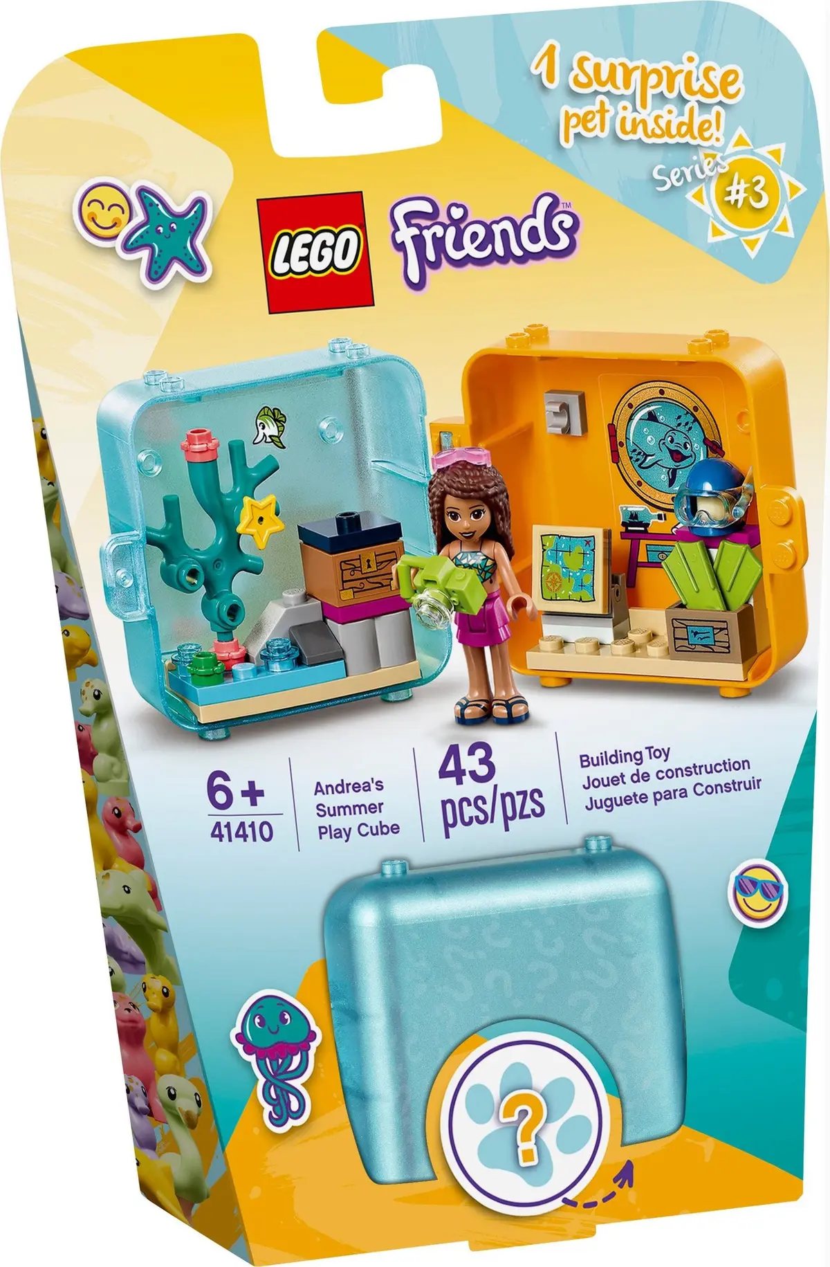 LEGO Friends 41410 Andrea's Summer Play Cube set, image 2