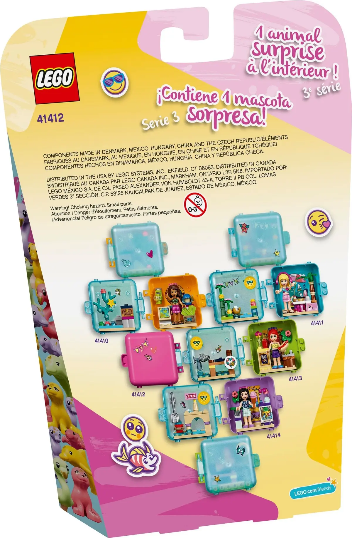 LEGO Friends 41412 Olivia's Summer Play Cube set, image 5