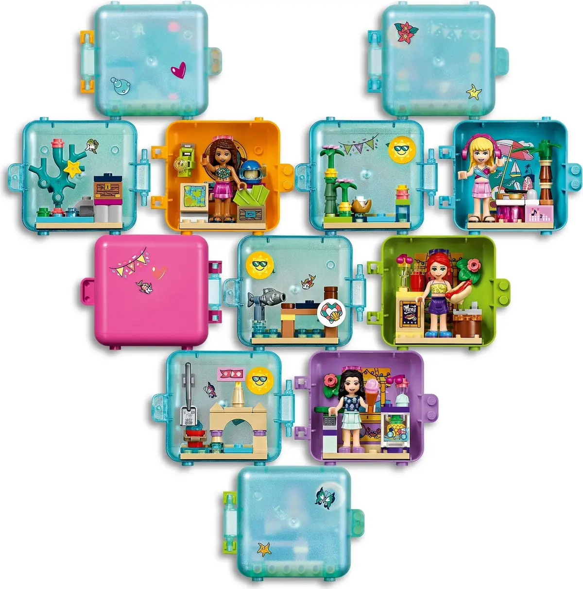 LEGO Friends 41412 Olivia's Summer Play Cube set, image 4