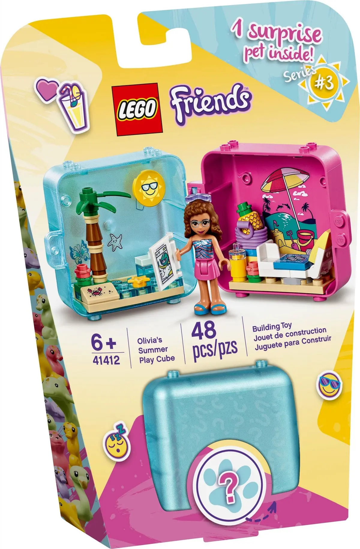 LEGO Friends 41412 Olivia's Summer Play Cube set, image 2