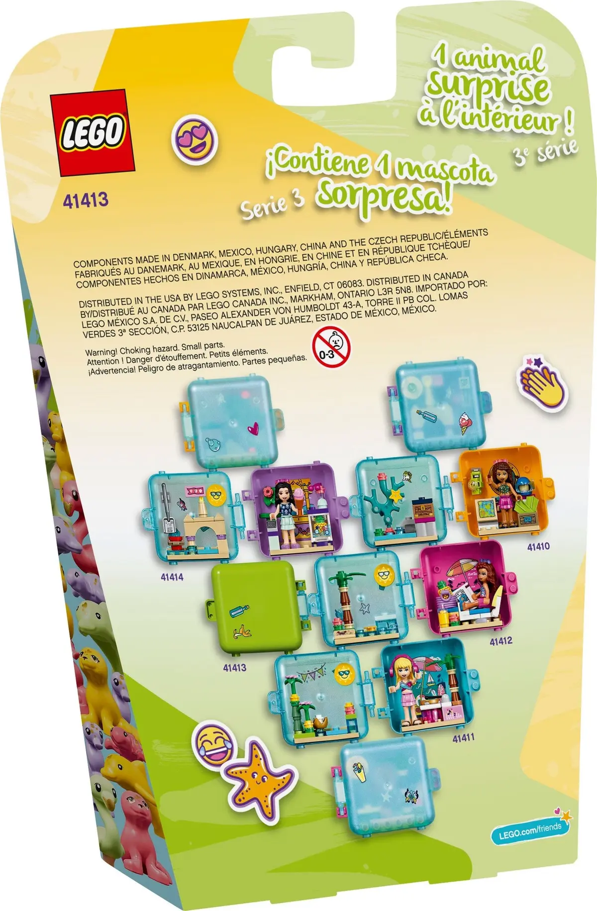 LEGO Friends 41413 Mia's Summer Play Cube set, image 5