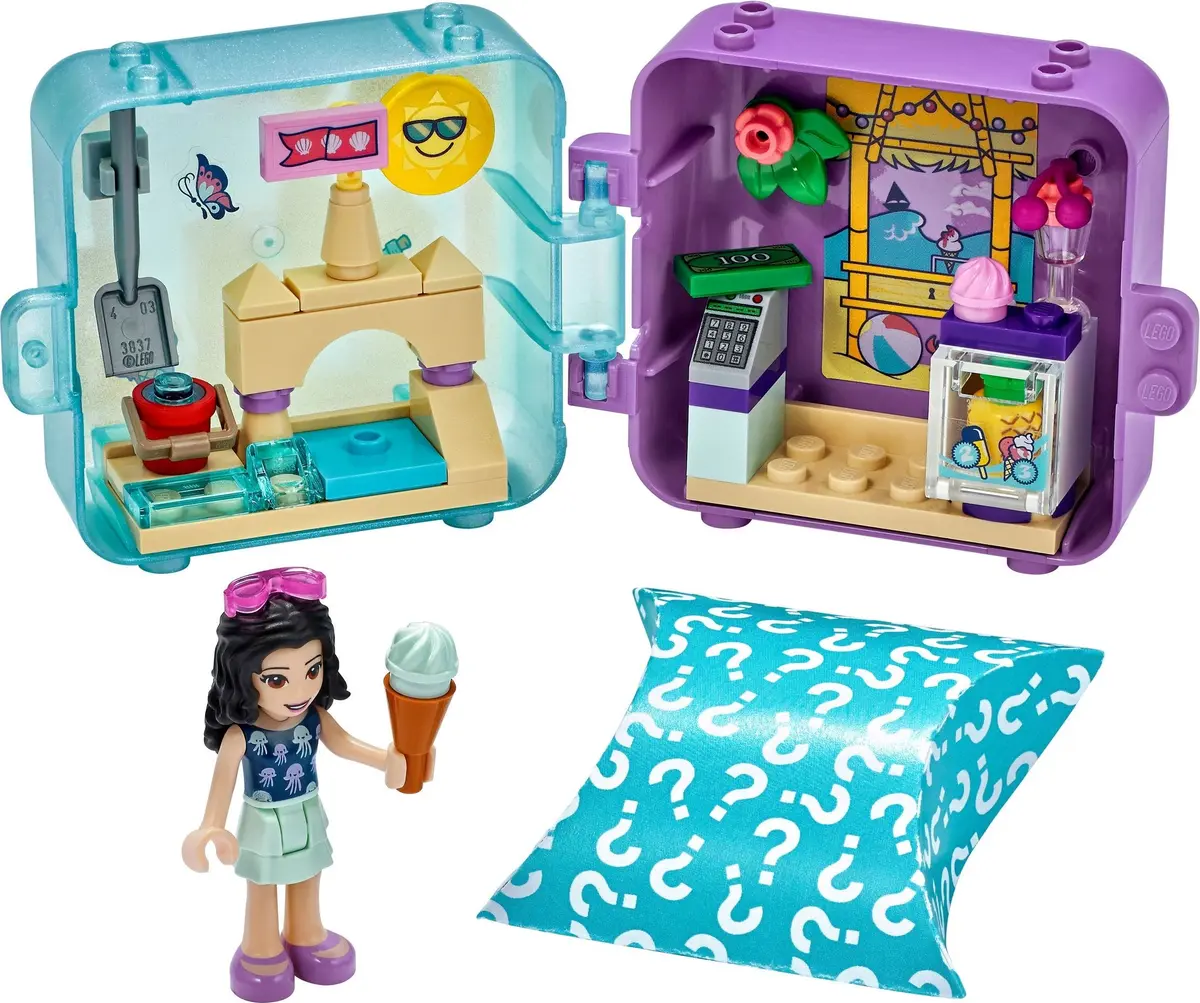 LEGO Friends 41414 Emma's Summer Play Cube set