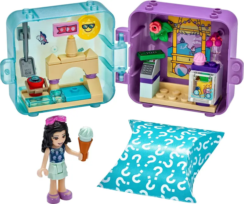 LEGO Friends 41414 Emma's Summer Play Cube set