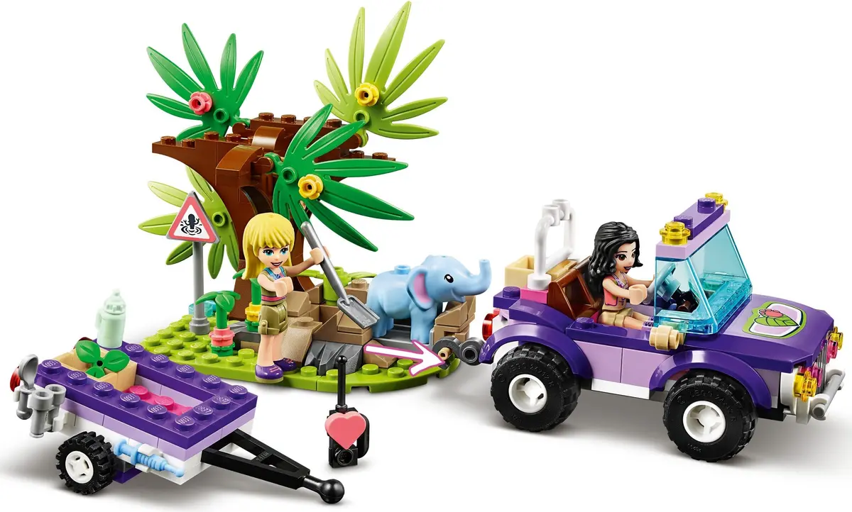 LEGO Friends 41421 Baby Elephant Jungle Rescue set, image 9