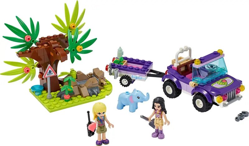 LEGO Friends 41421 Baby Elephant Jungle Rescue set
