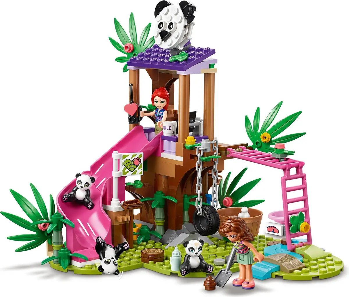 LEGO Friends 41422 Panda Jungle Tree House set, image 9
