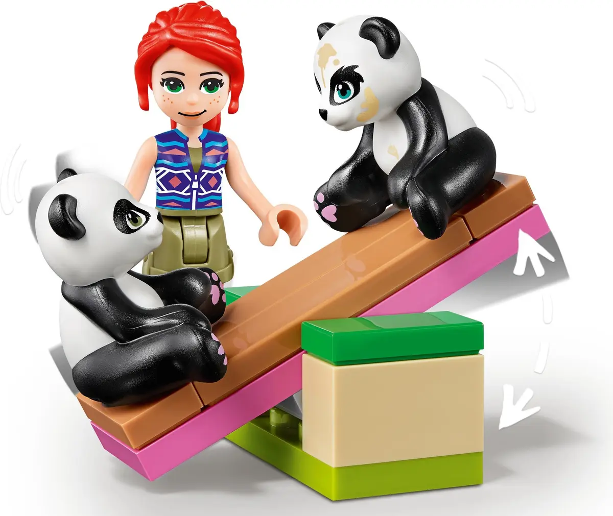 LEGO Friends 41422 Panda Jungle Tree House set, image 7