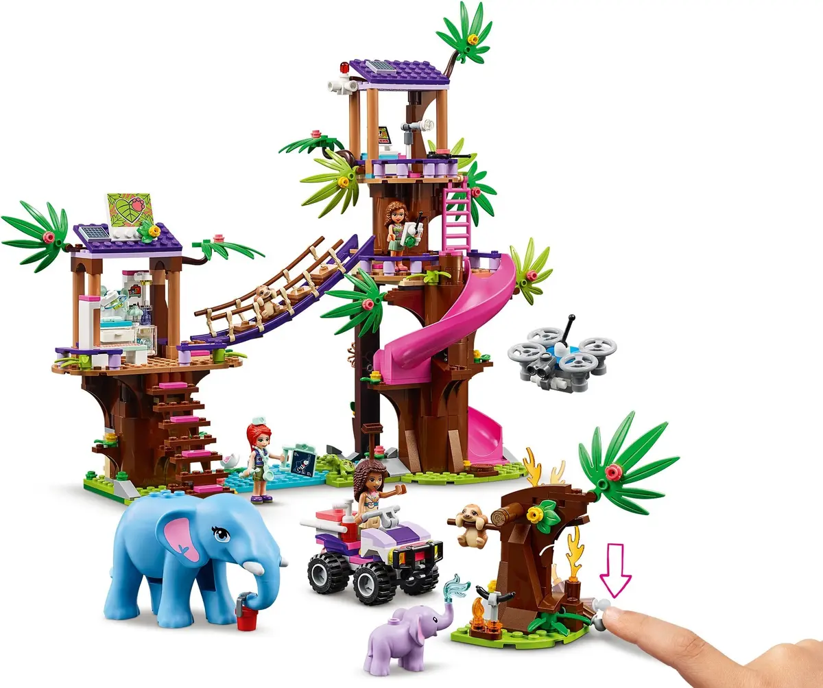 LEGO Friends 41424 Jungle Rescue Base set, image 10