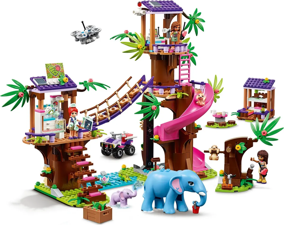 LEGO Friends 41424 Jungle Rescue Base set, image 6