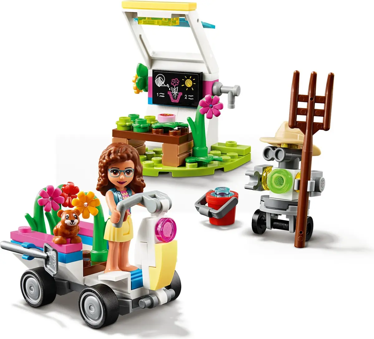 LEGO Friends 41425 Olivia's Flower Garden set, image 5