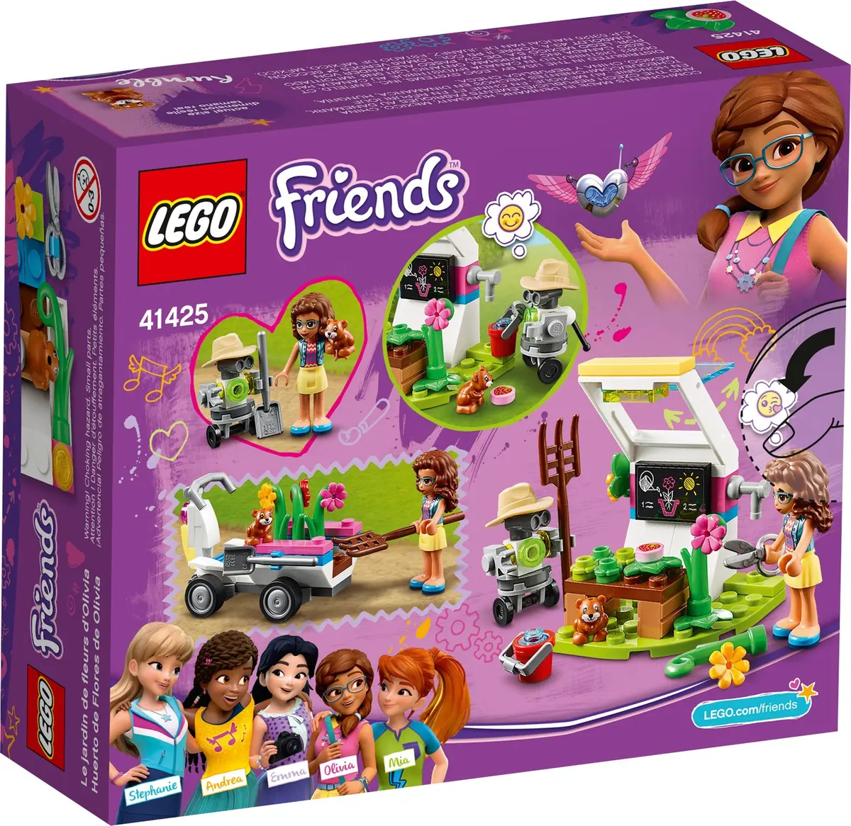 LEGO Friends 41425 Olivia's Flower Garden set, image 10