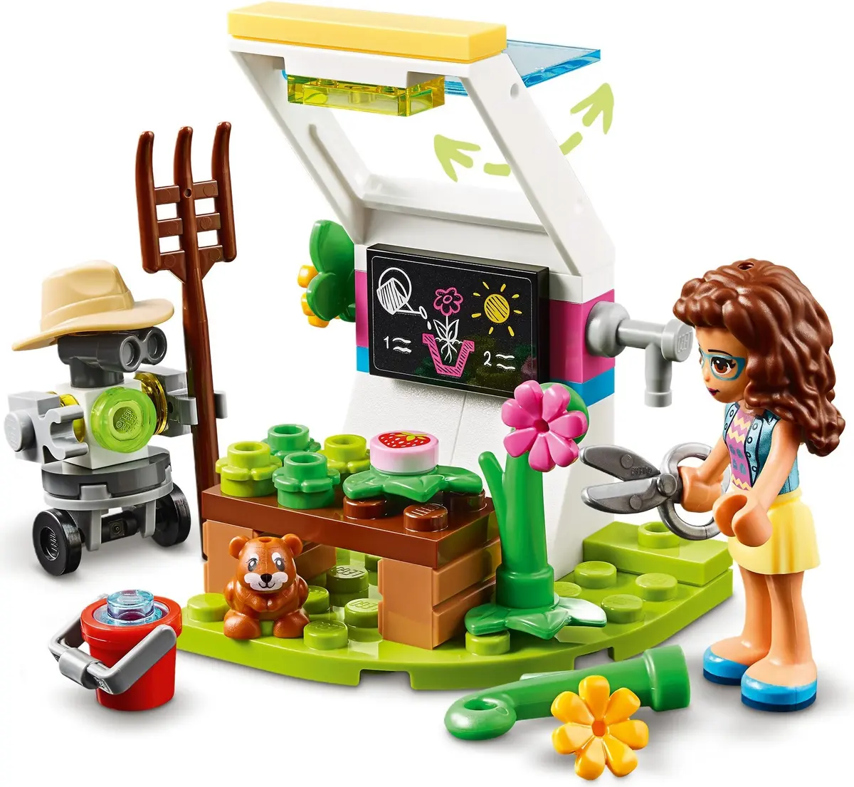 LEGO Friends 41425 Olivia's Flower Garden set, image 9