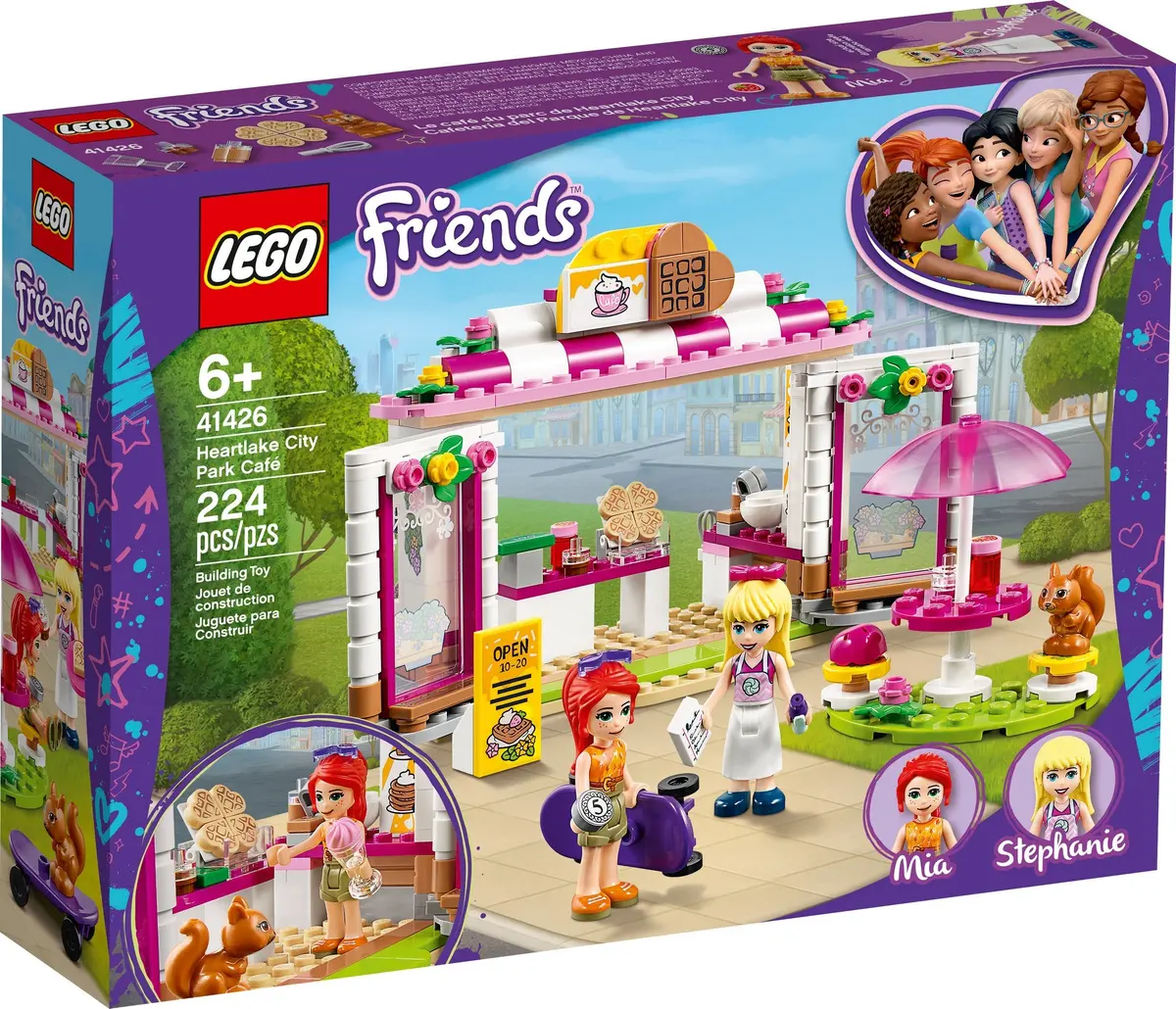 LEGO Friends 41426 Heartlake City Park Café set, image 2
