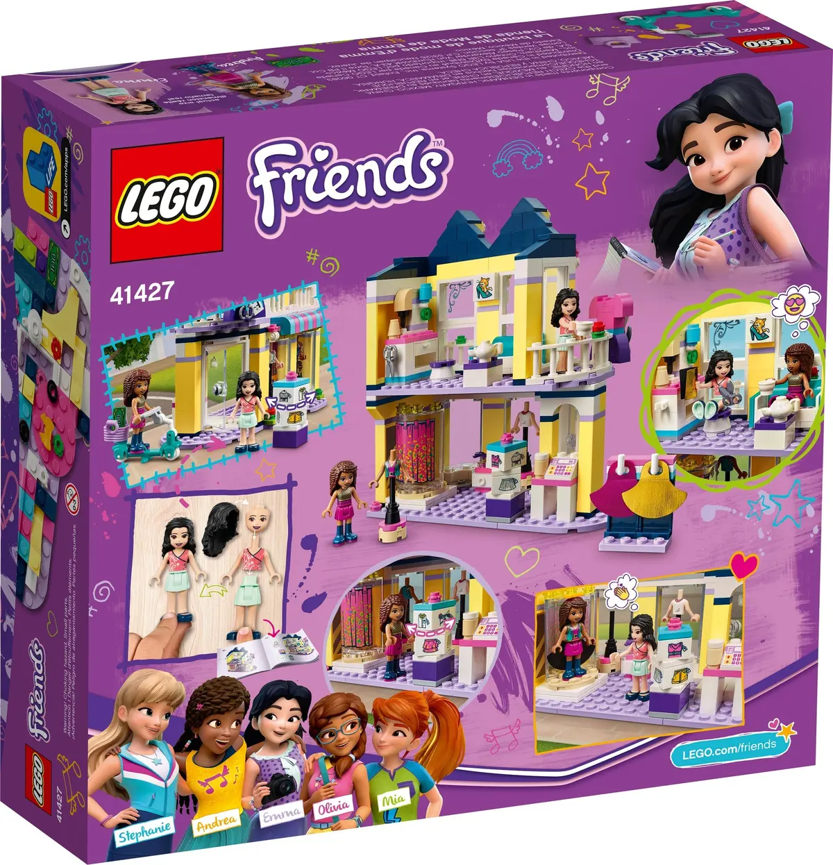 LEGO Friends 41427 Emma's Fashion Shop set, image 12