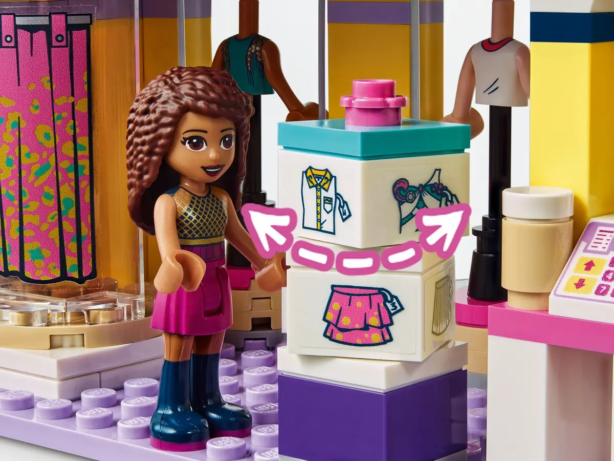 LEGO Friends 41427 Emma's Fashion Shop set, image 9