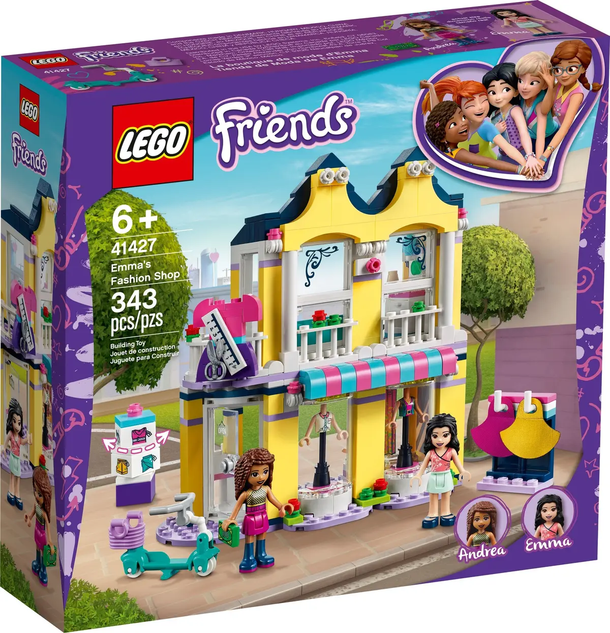 LEGO Friends 41427 Emma's Fashion Shop set, image 2