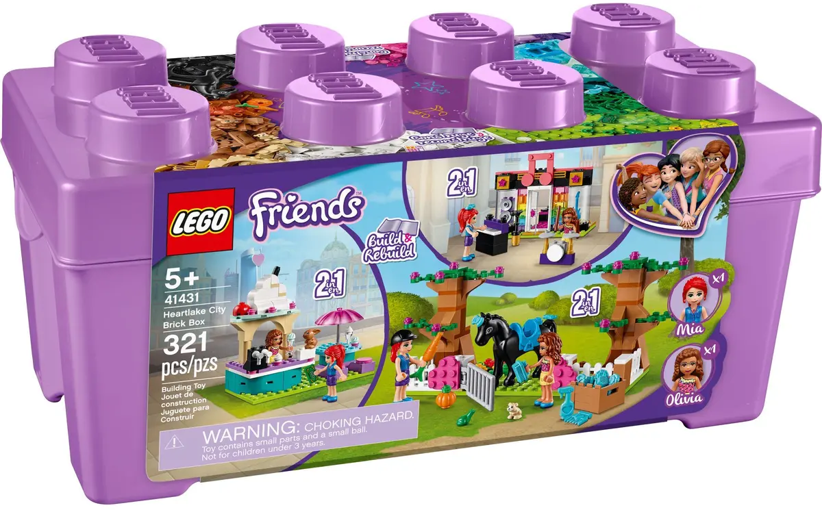 LEGO Friends 41431 Heartlake City Brick Box set, image 2