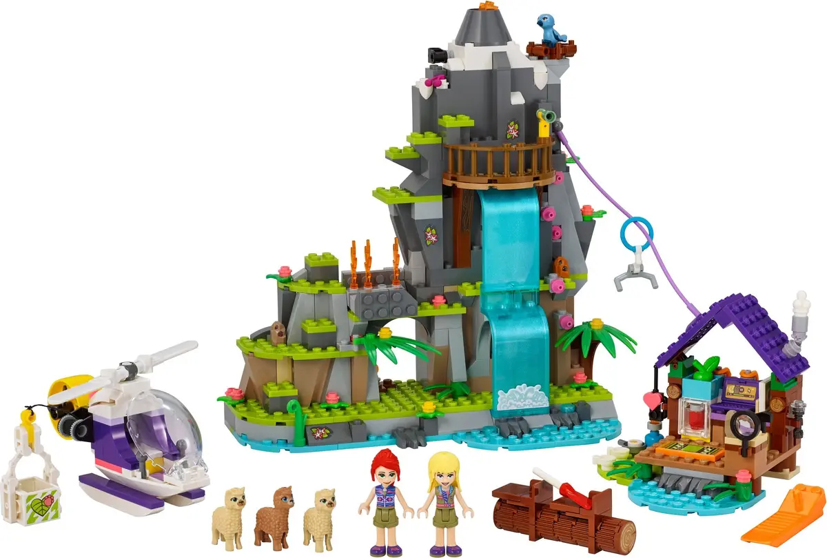 LEGO Friends 41432 Alpaca Mountain Jungle Rescue set