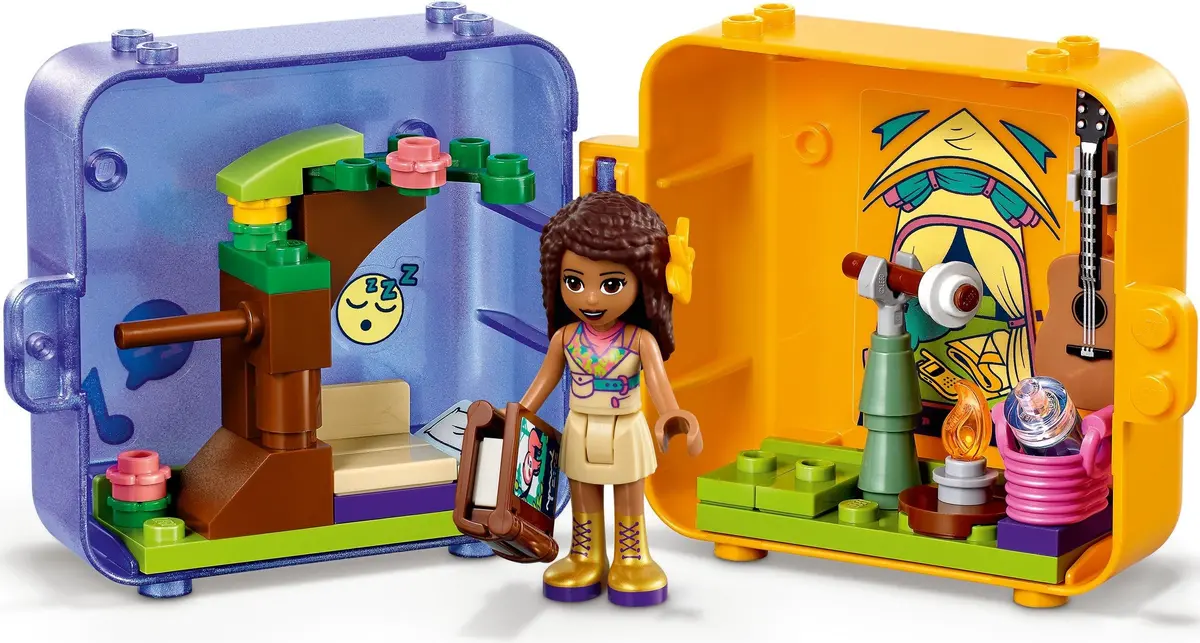 LEGO Friends 41434 Andrea's Jungle Play Cube set, image 3