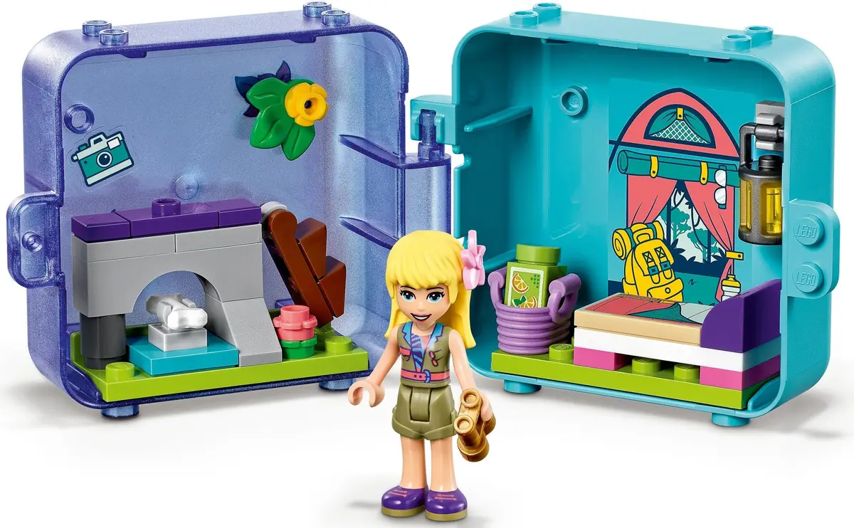 LEGO Friends 41435 Stephanie's Jungle Play Cube set, image 3