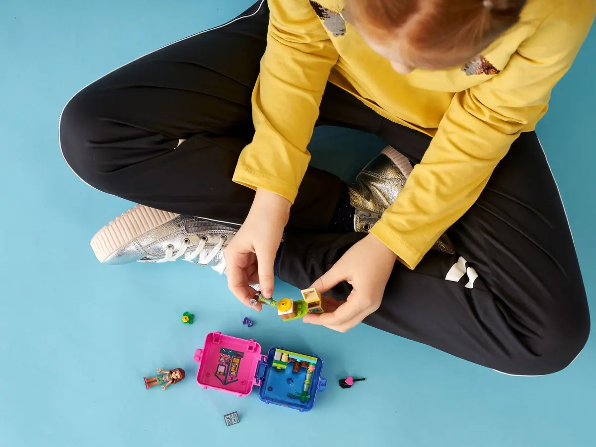 LEGO Friends 41436 Olivia's Jungle Play Cube set, image 6
