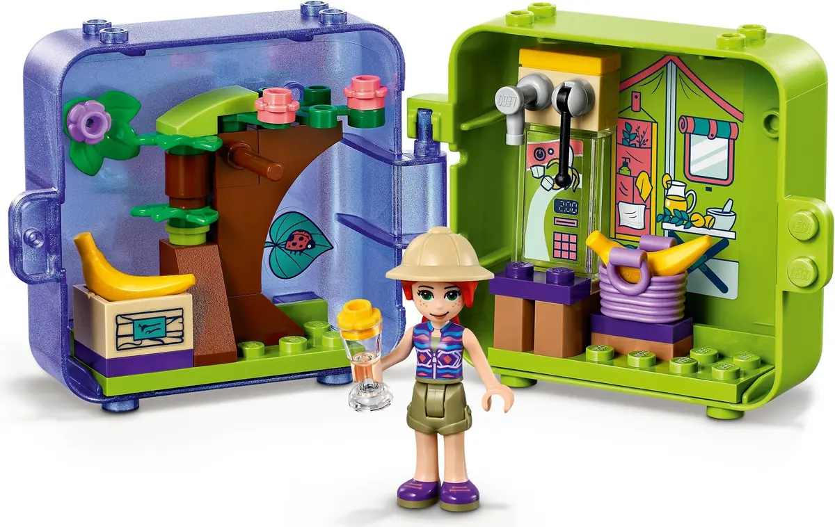 LEGO Friends 41437 Mia's Jungle Play Cube set, image 3