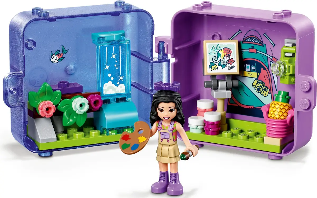 LEGO Friends 41438 Emma's Jungle Play Cube set, image 3