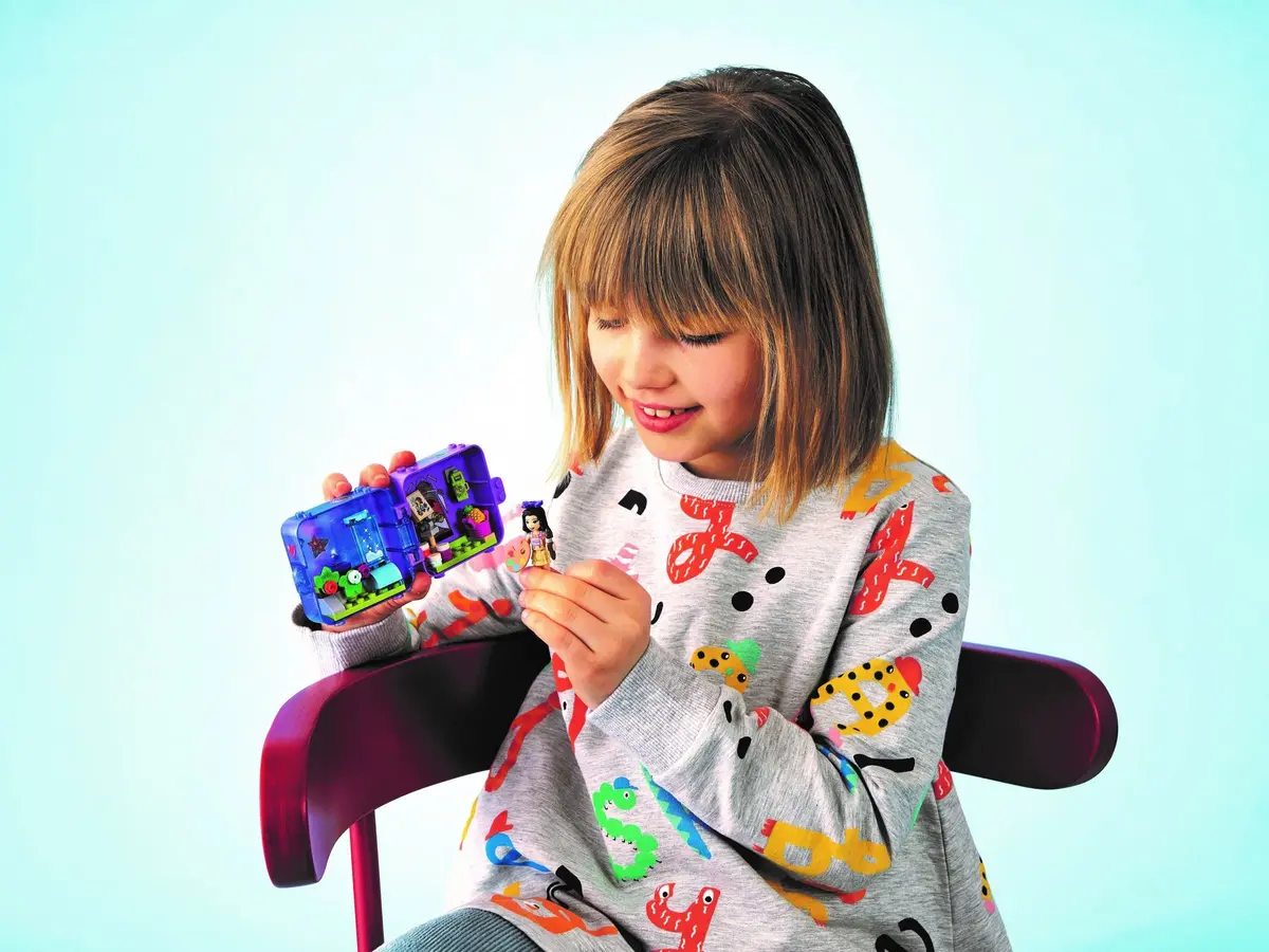 LEGO Friends 41438 Emma's Jungle Play Cube set, image 7