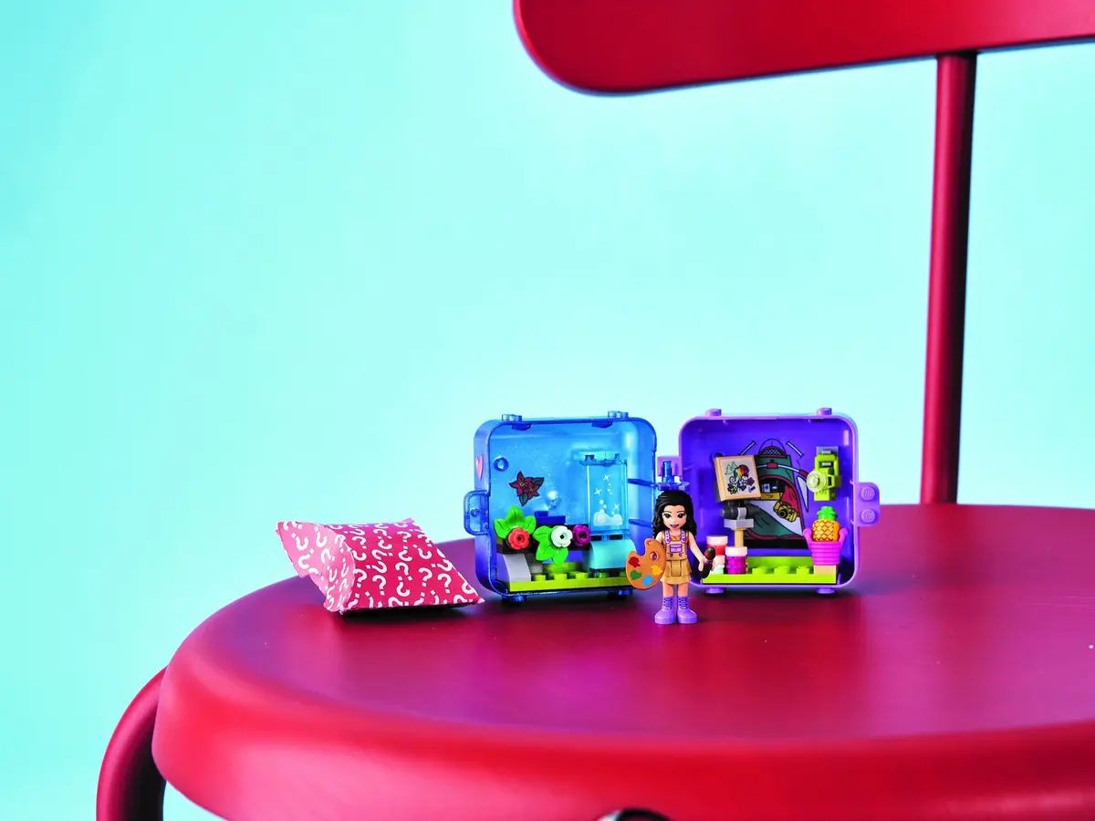 LEGO Friends 41438 Emma's Jungle Play Cube set, image 8