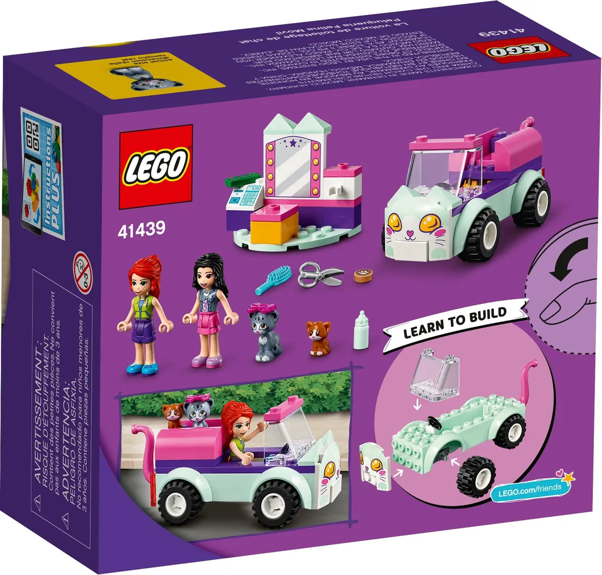 LEGO Friends 41439 Cat Grooming Car set, image 8