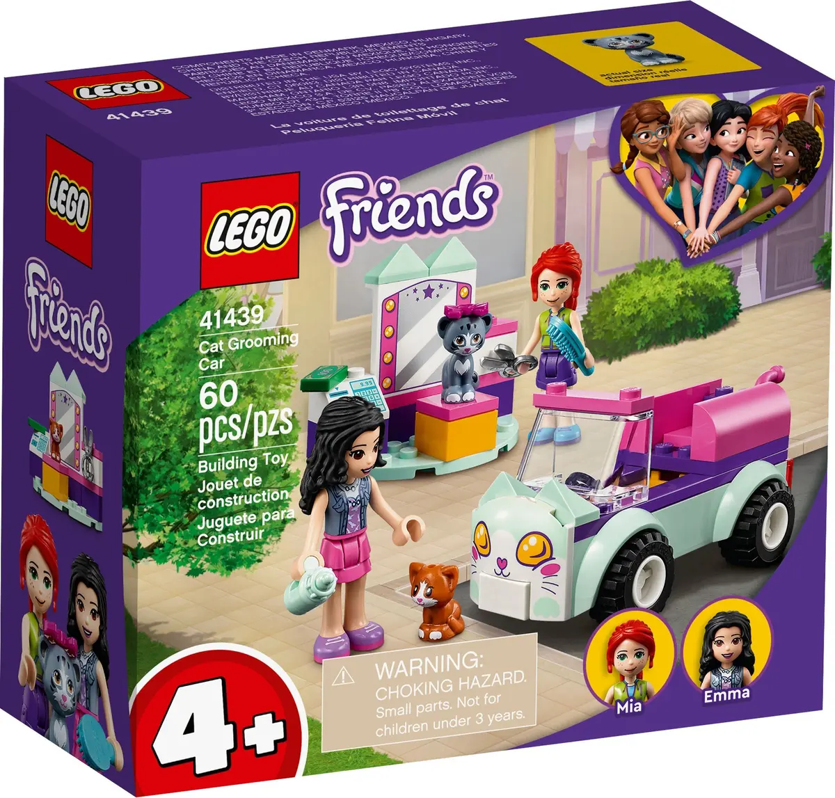 LEGO Friends 41439 Cat Grooming Car set, image 2