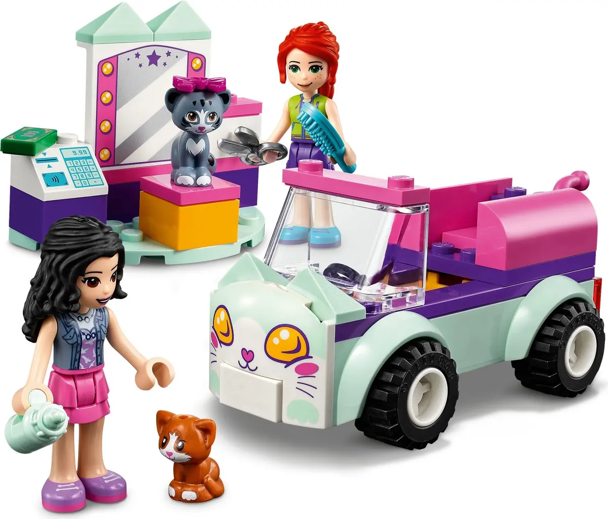 LEGO Friends 41439 Cat Grooming Car set, image 3