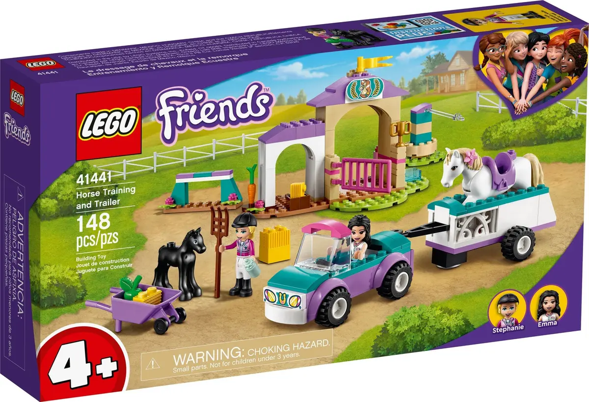 LEGO Friends 41441 Horse Training and Trailer set, image 2